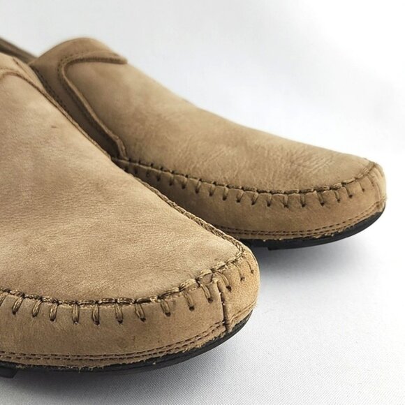 Mr. Jones Men's Sand Leather Nubuck Casual Loafer Size 11 - Picture 8 of 16